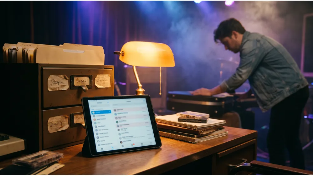 Band Database Organization: Build a Searchable Music Industry Network — illustration