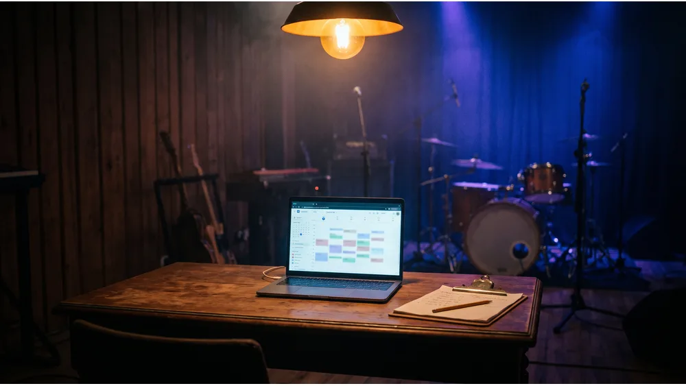 Band Rehearsal Scheduling Software: How to Stop the Weekly 'When Works?' Thread — illustration