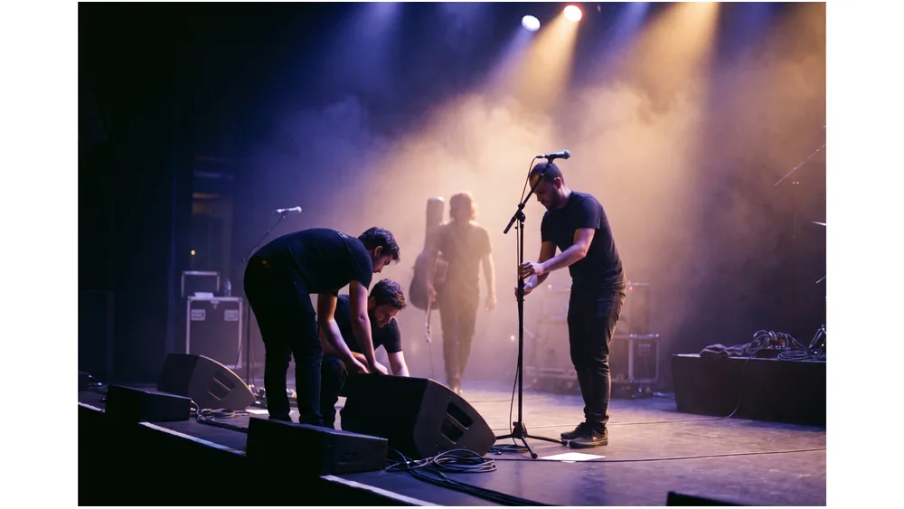 Handling Stage Mishaps Like a Pro: Tips for Bands — illustration
