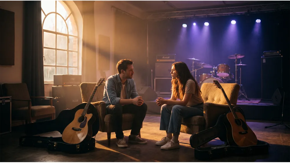 Harmonizing Band Relationships: Effective Conflict Resolution Strategies — illustration