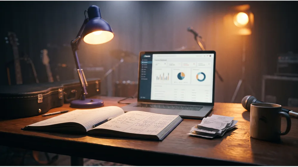 How to Keep Band Finances Organized: A Simple System That Actually Works — illustration