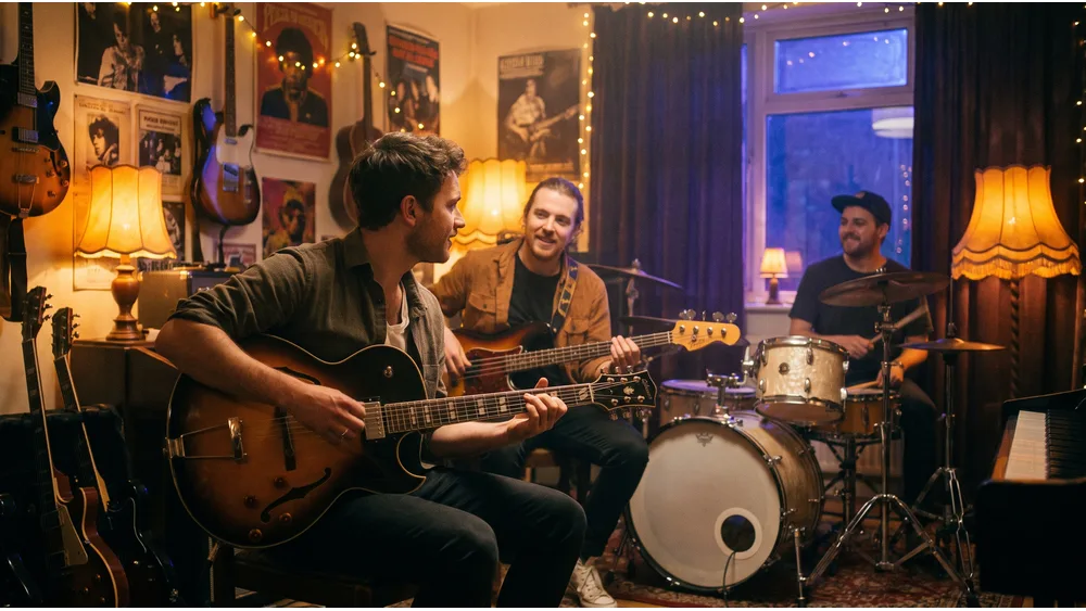 Tips for Finding the Right Bandmates: A Guide to Musical Success — illustration