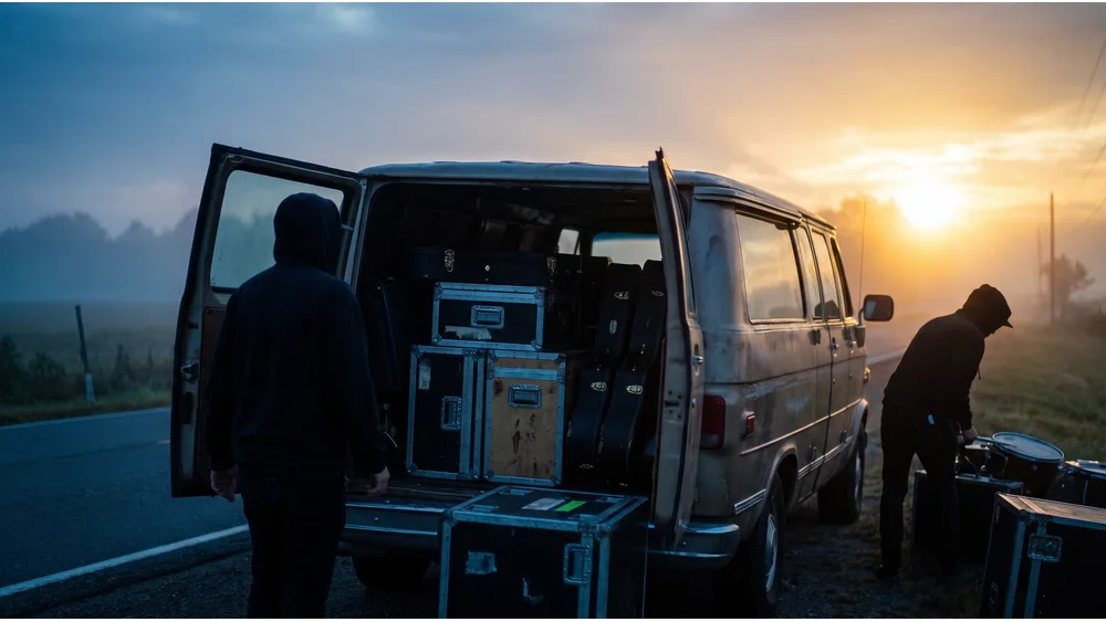 Band Tour Planning Checklist — illustration