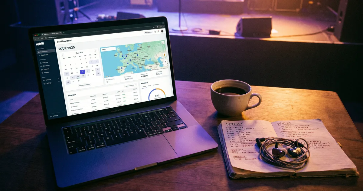Best Tour Planning Tools for Bands 2026